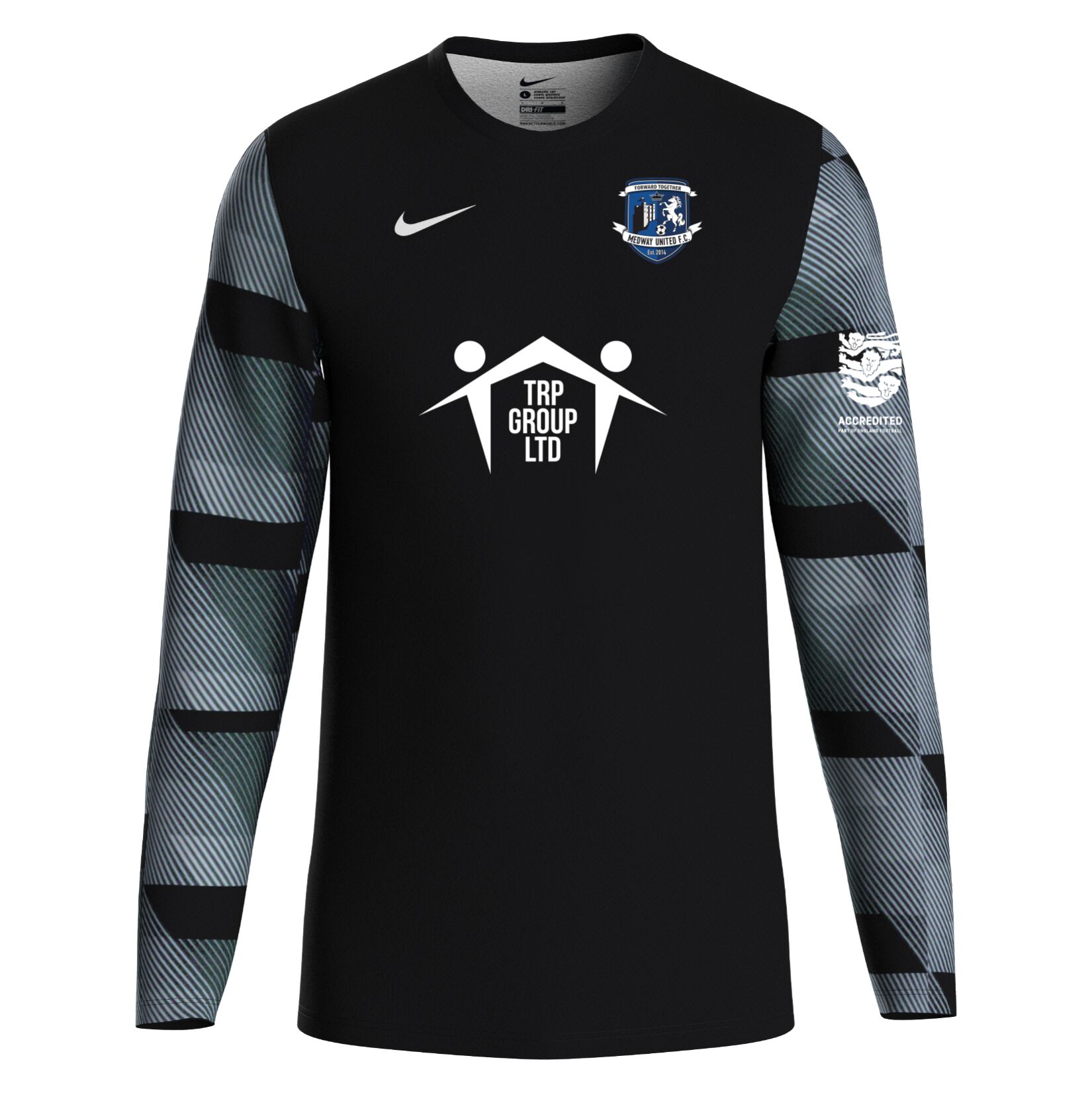 Nike Park IV Goalkeeper Dri-FIT Jersey - Black/White/White