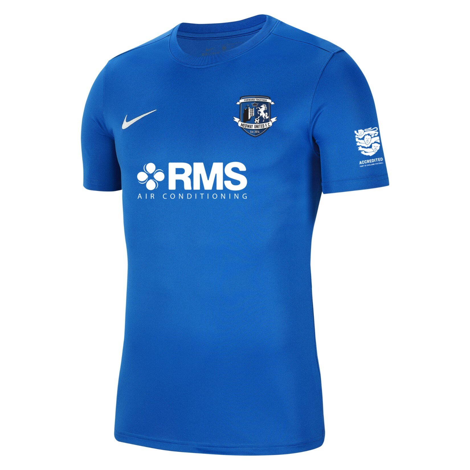 Nike Park VII Dri-FIT Short Sleeve Shirt - Royal Blue/White
