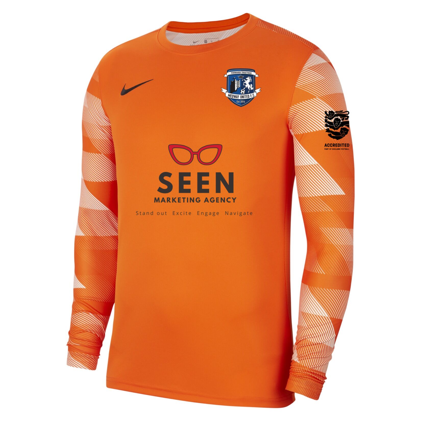 Nike Park IV Goalkeeper Dri-FIT Jersey - Safety Orange/White/Black