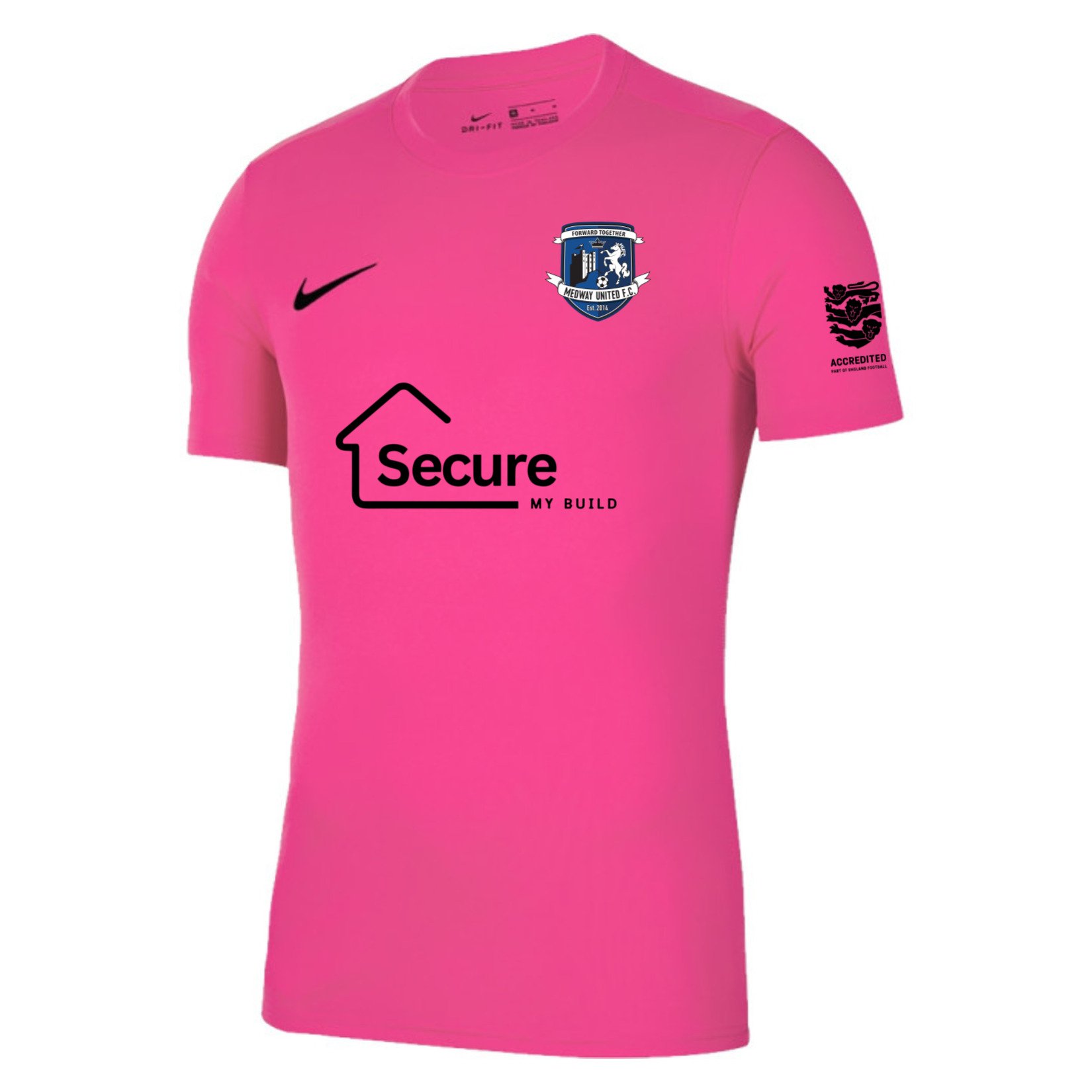 Nike Park VII Dri-FIT Short Sleeve Shirt - Vivid Pink/Black