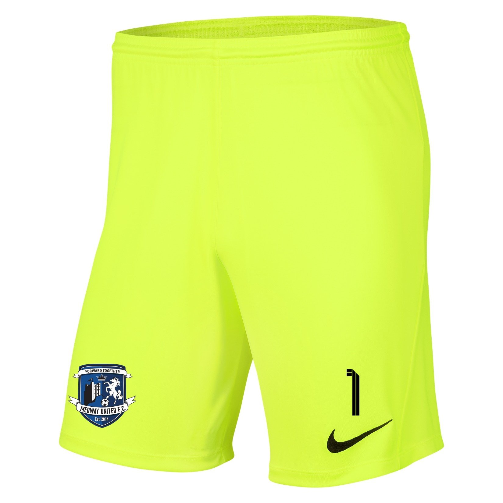 Nike Park III Shorts - Volt/Black