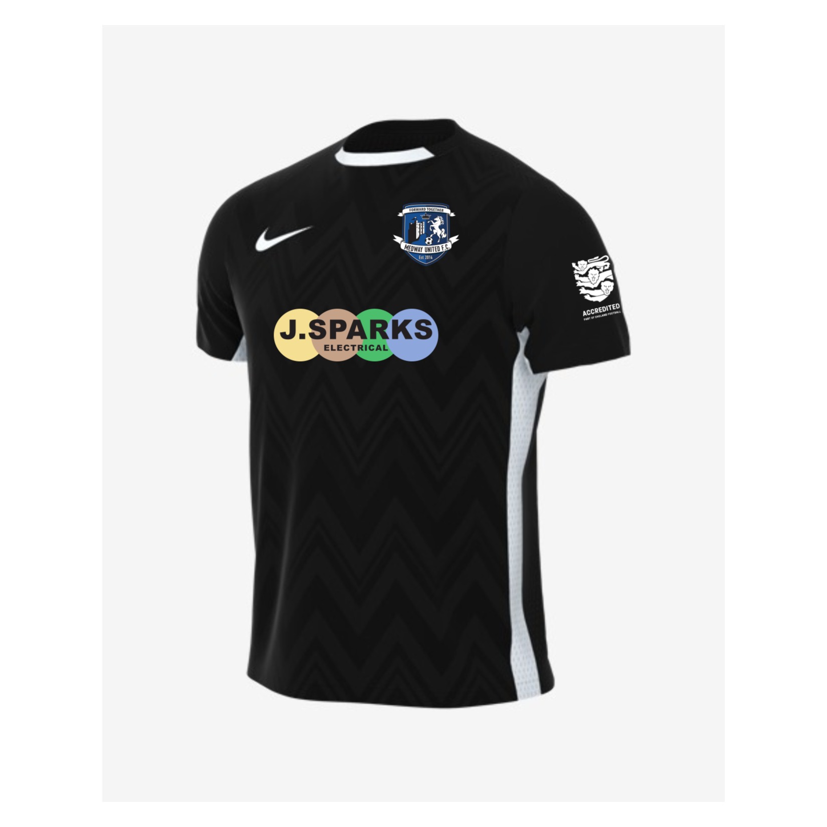Nike Dri-FIT Challenge V Jersey - Black/White