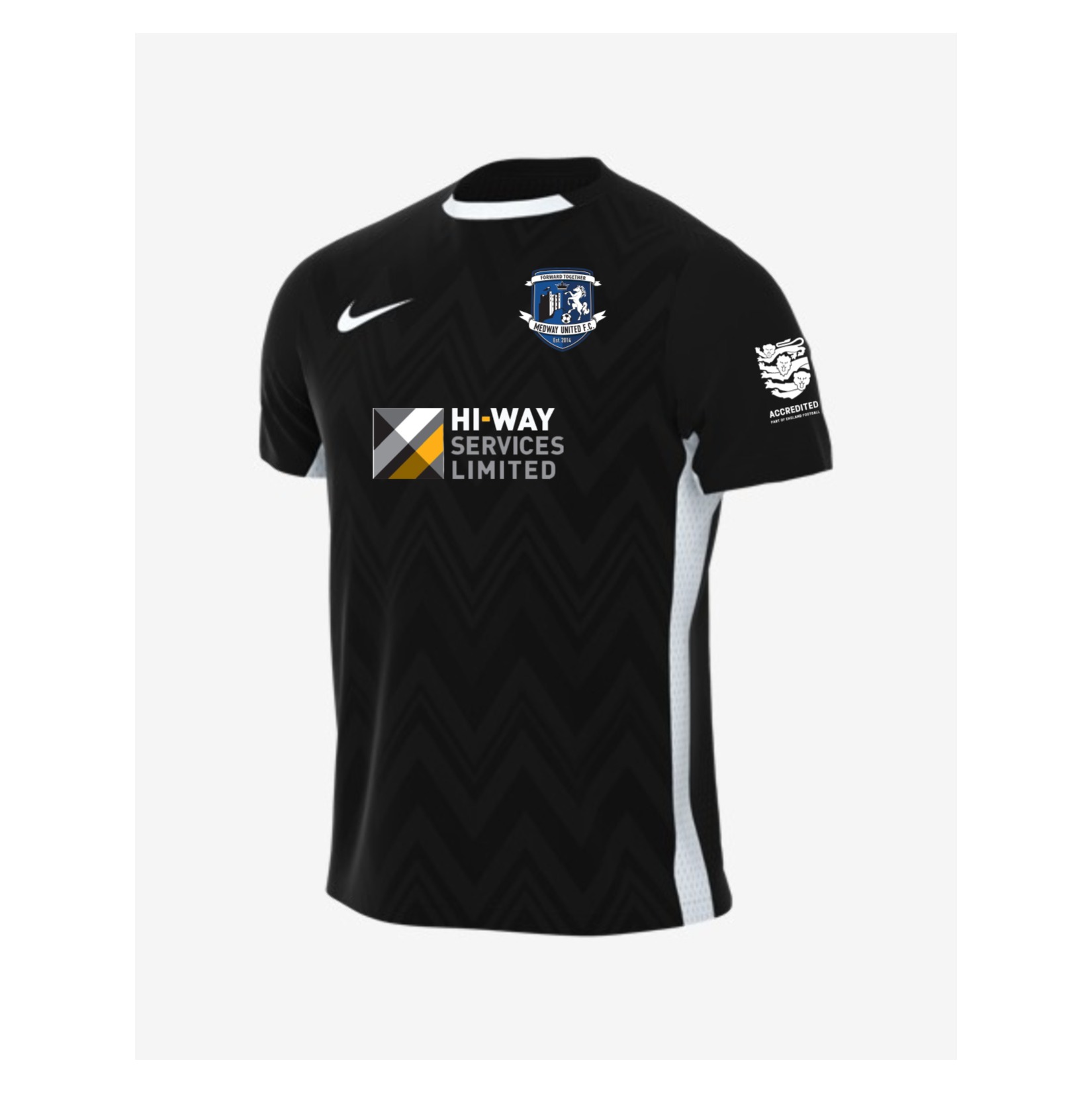 Nike Dri-FIT Challenge V Jersey - Black/White