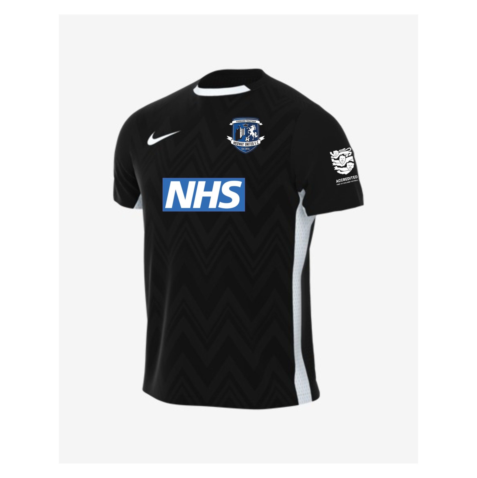 Nike Dri-FIT Challenge V Jersey - Black/White