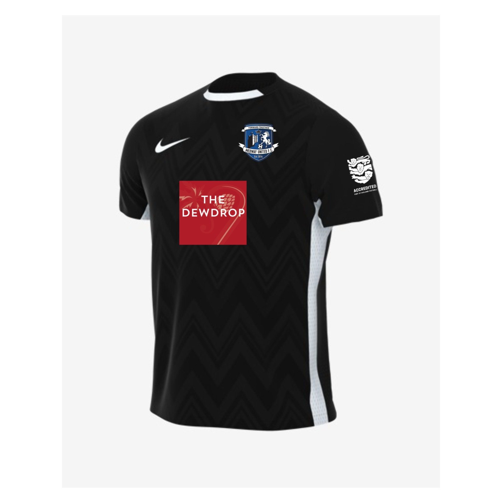 Nike Dri-FIT Challenge V Jersey - Black/White