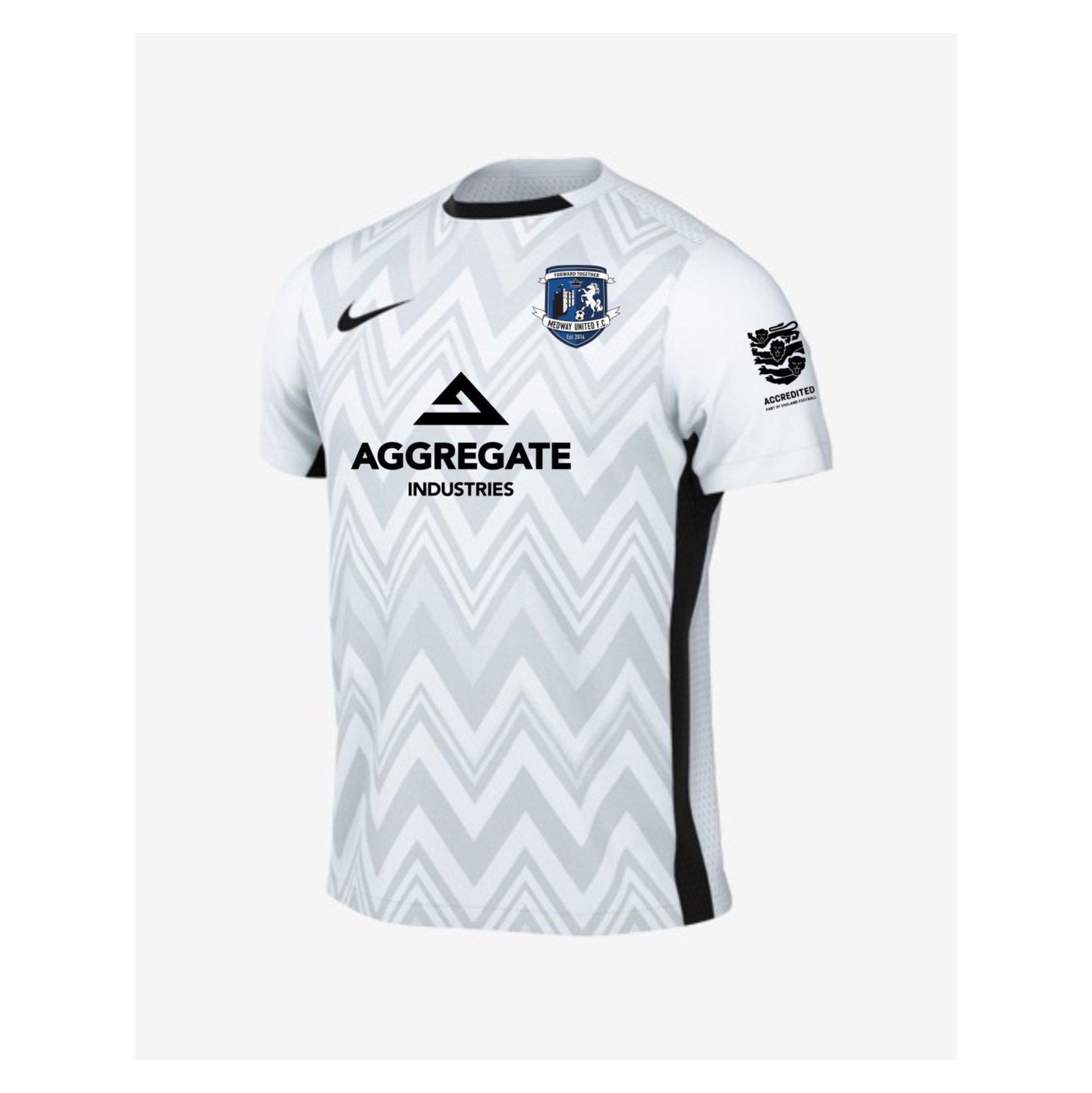 Nike Dri-FIT Challenge V Jersey - White/Black