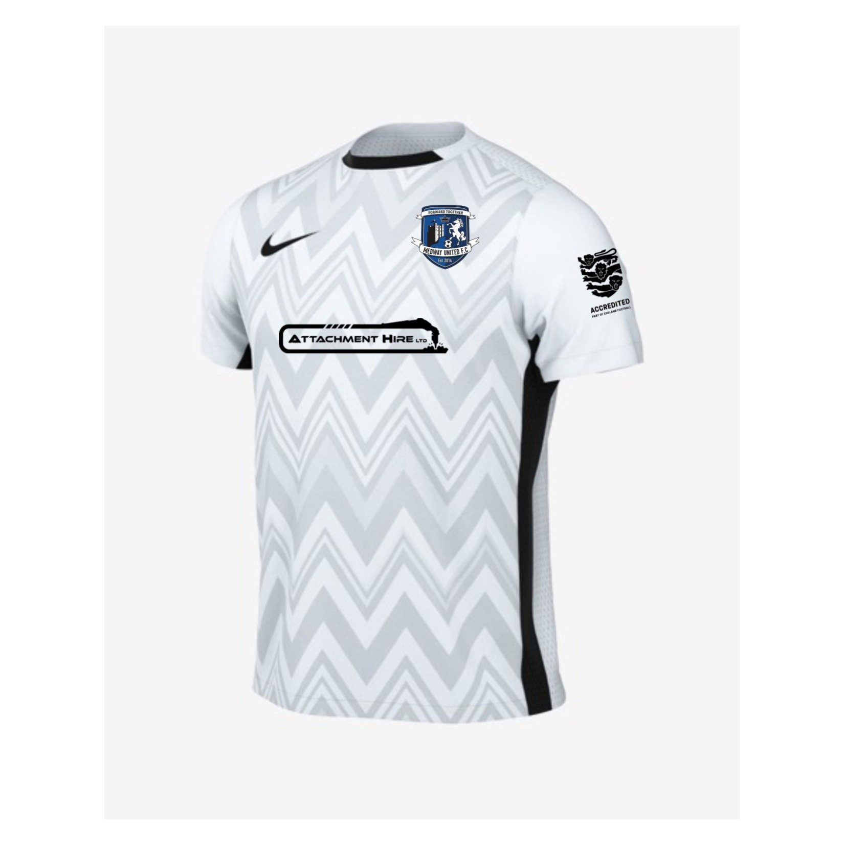 Nike Dri-FIT Challenge V Jersey - White/Black