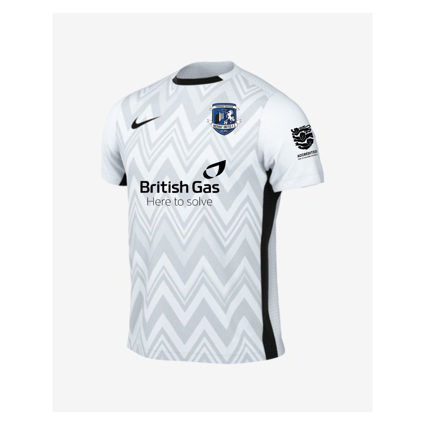 Nike Dri-FIT Challenge V Jersey - White/Black