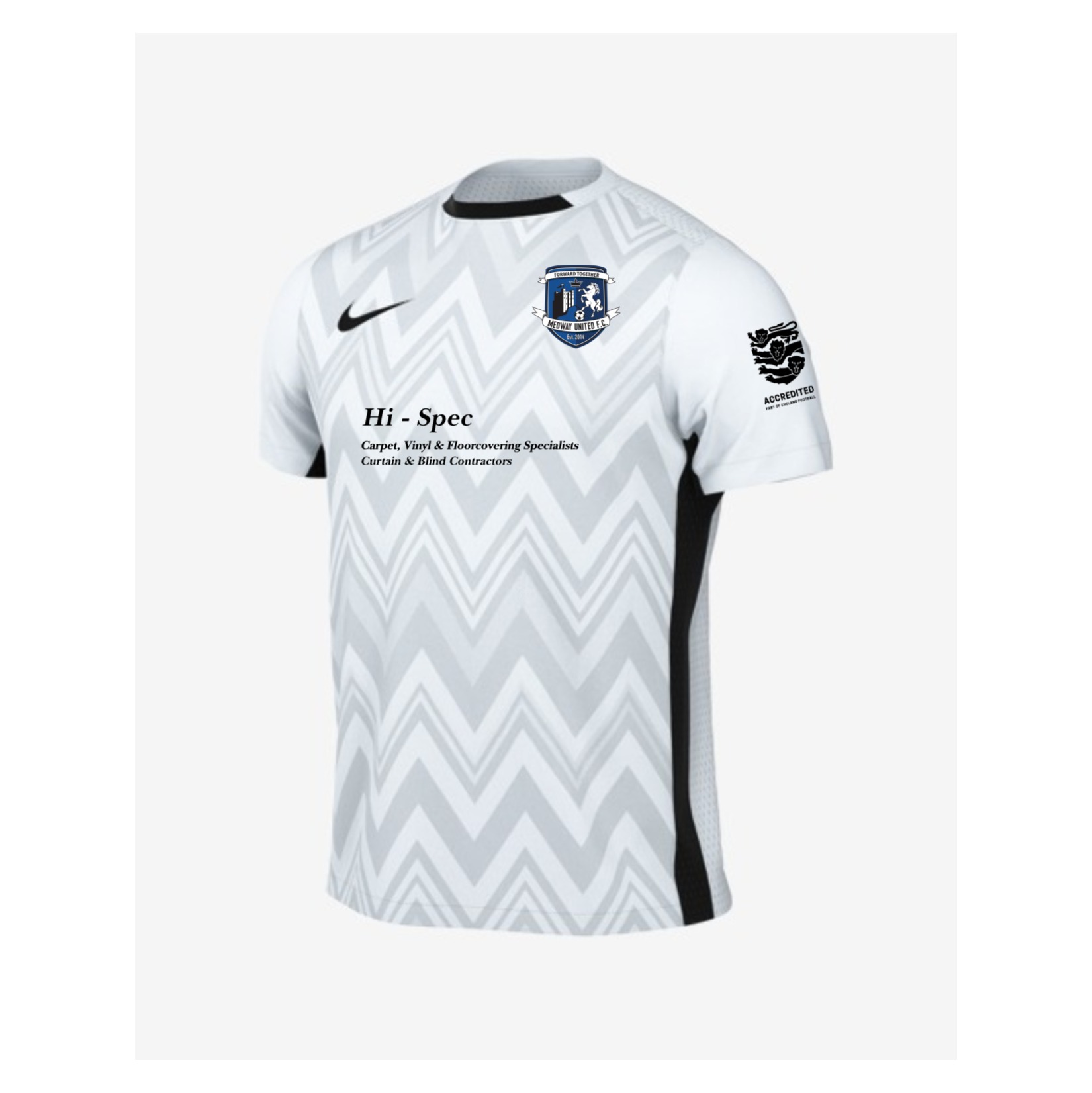 Nike Dri-FIT Challenge V Jersey - White/Black