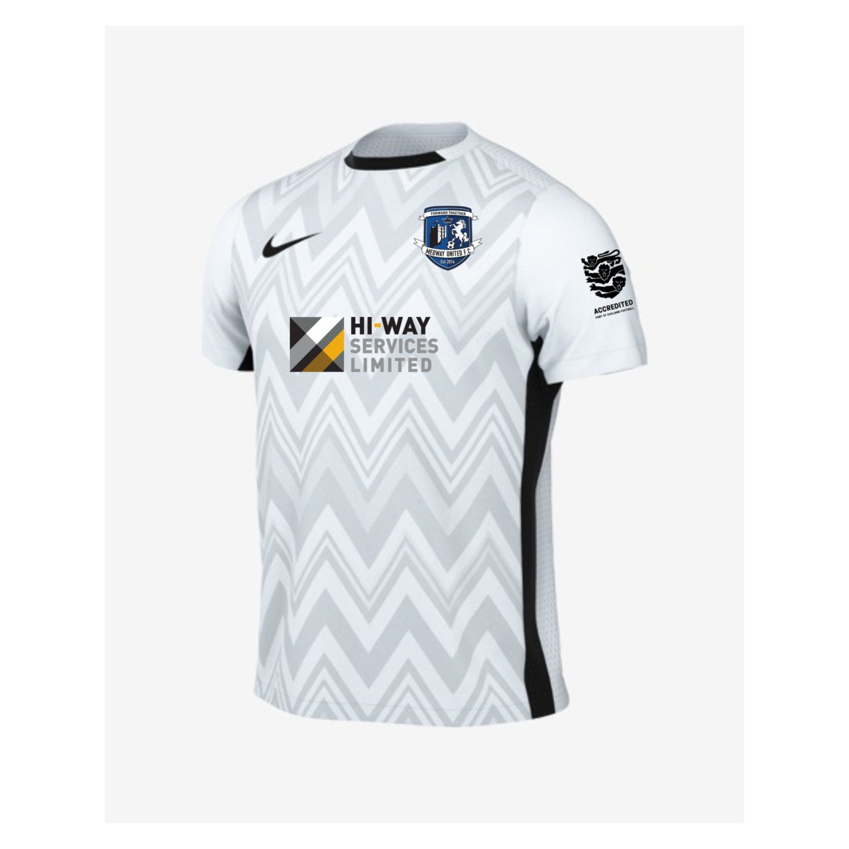 Nike Dri-FIT Challenge V Jersey - White/Black