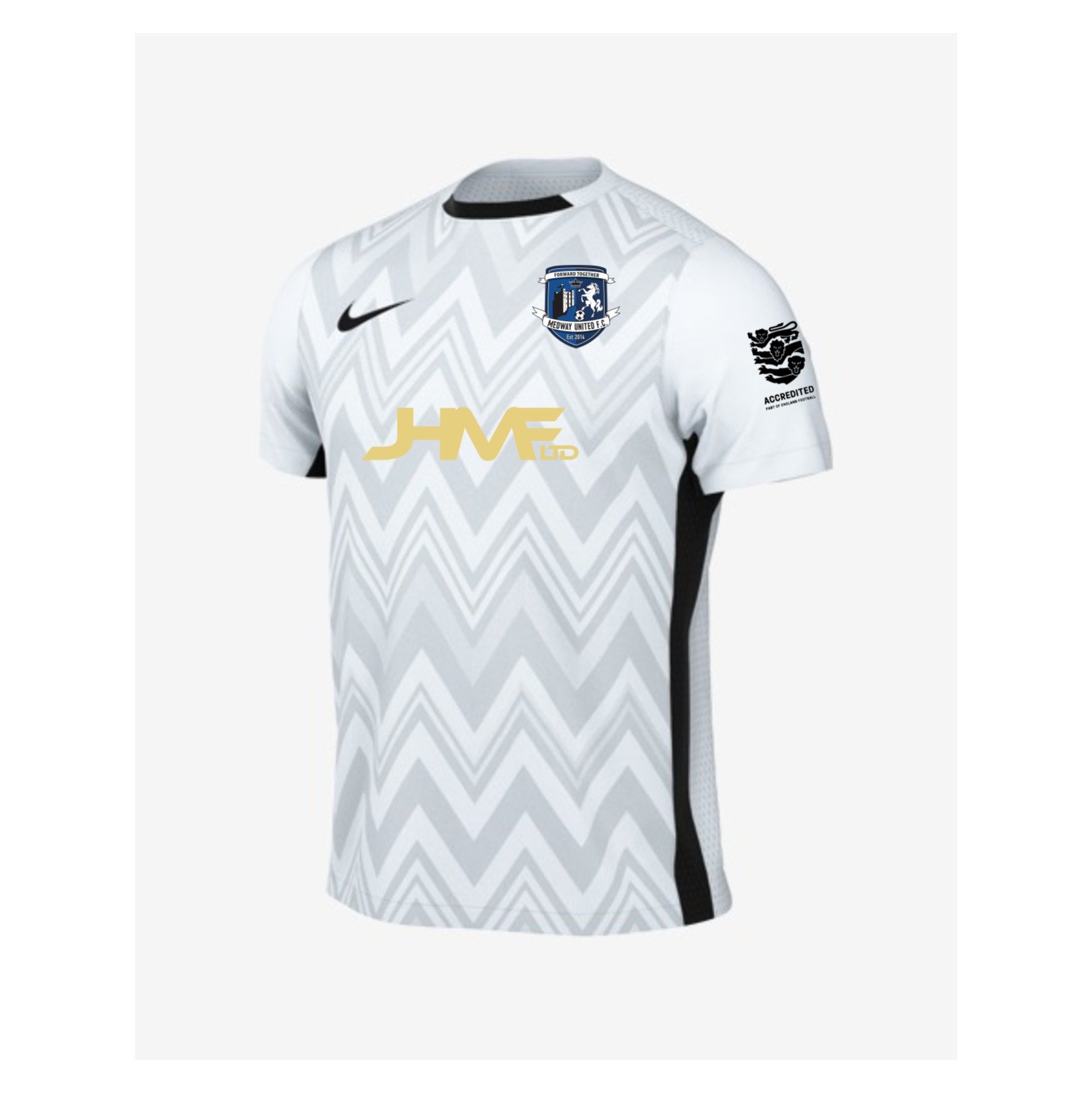 Nike Dri-FIT Challenge V Jersey - White/Black