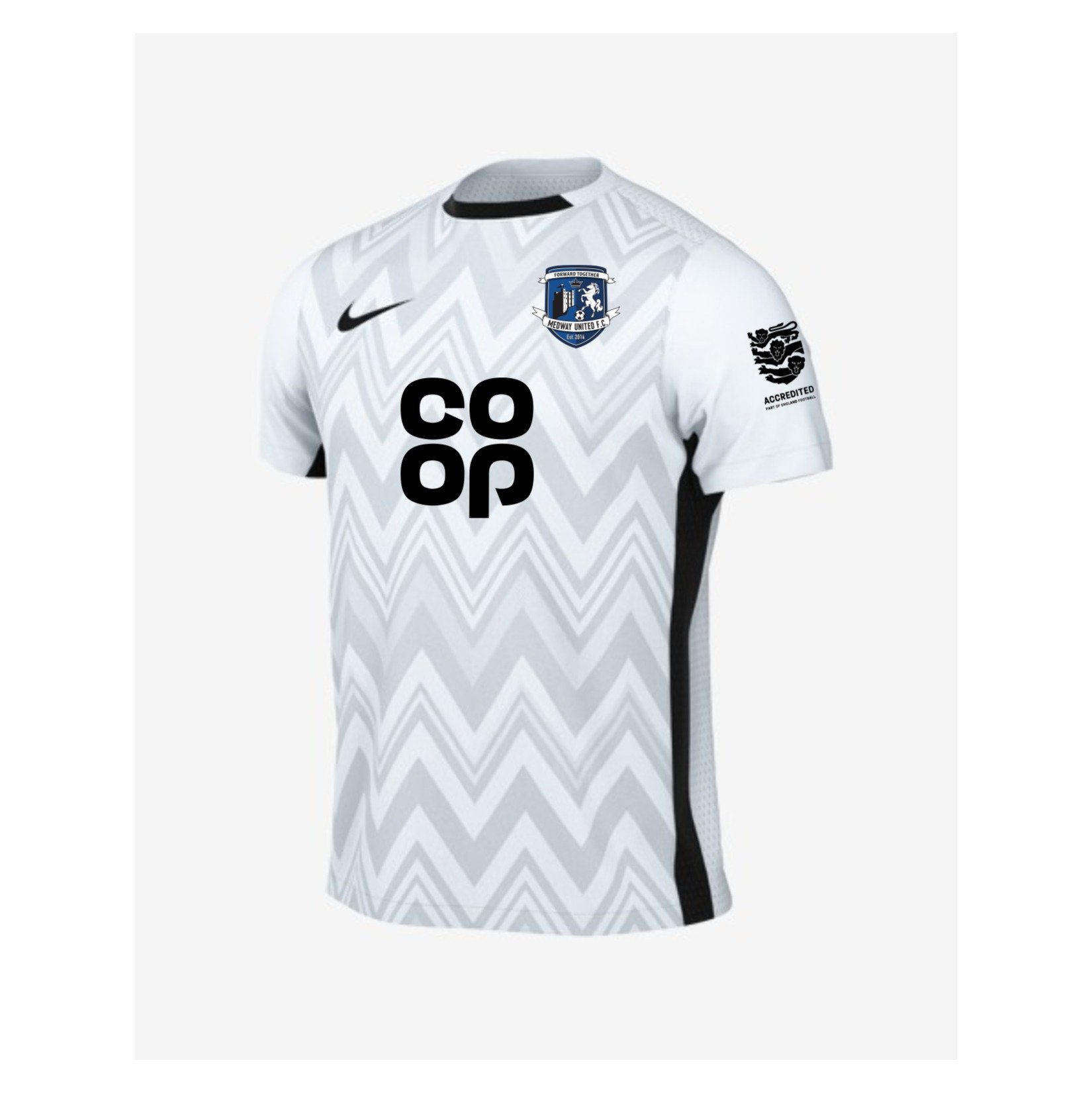 Nike Dri-FIT Challenge V Jersey - White/Black