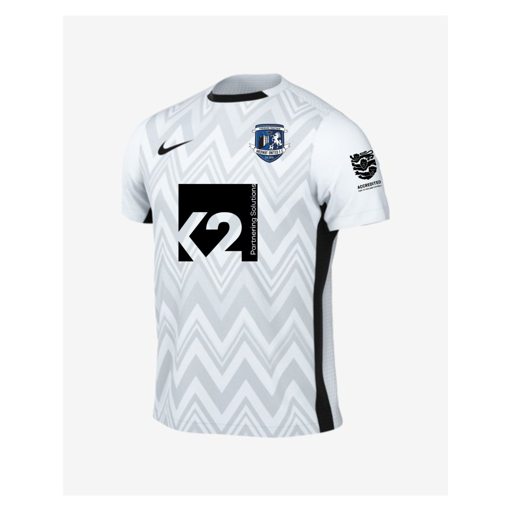 Nike Dri-FIT Challenge V Jersey - White/Black
