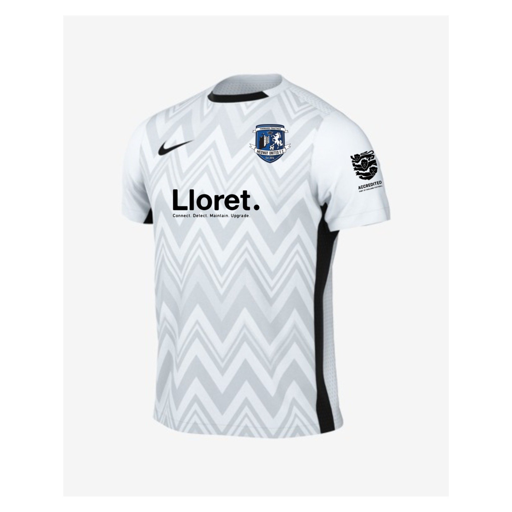 Nike Dri-FIT Challenge V Jersey - White/Black