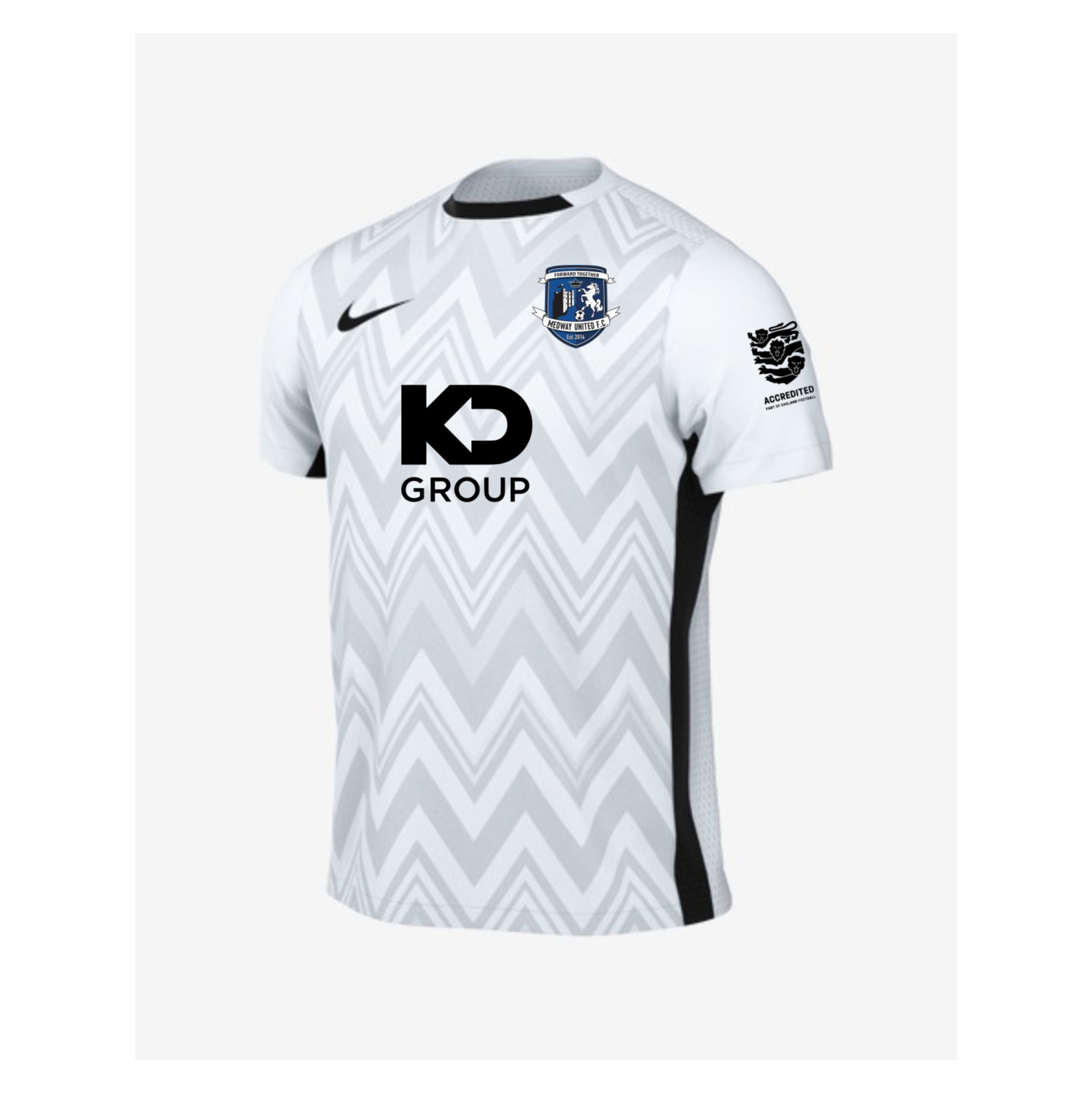 Nike Dri-FIT Challenge V Jersey - White/Black
