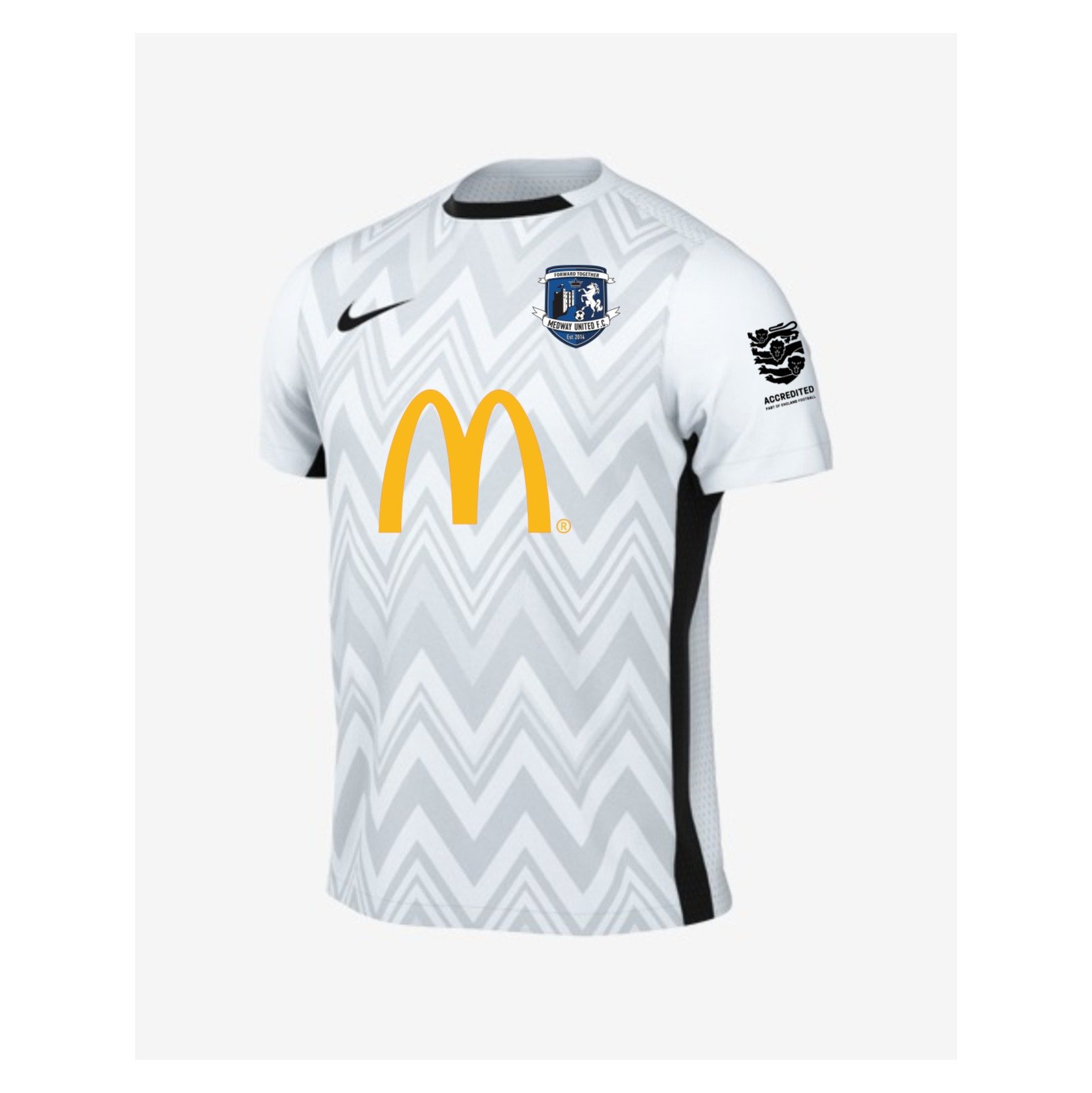 Nike Dri-FIT Challenge V Jersey - White/Black