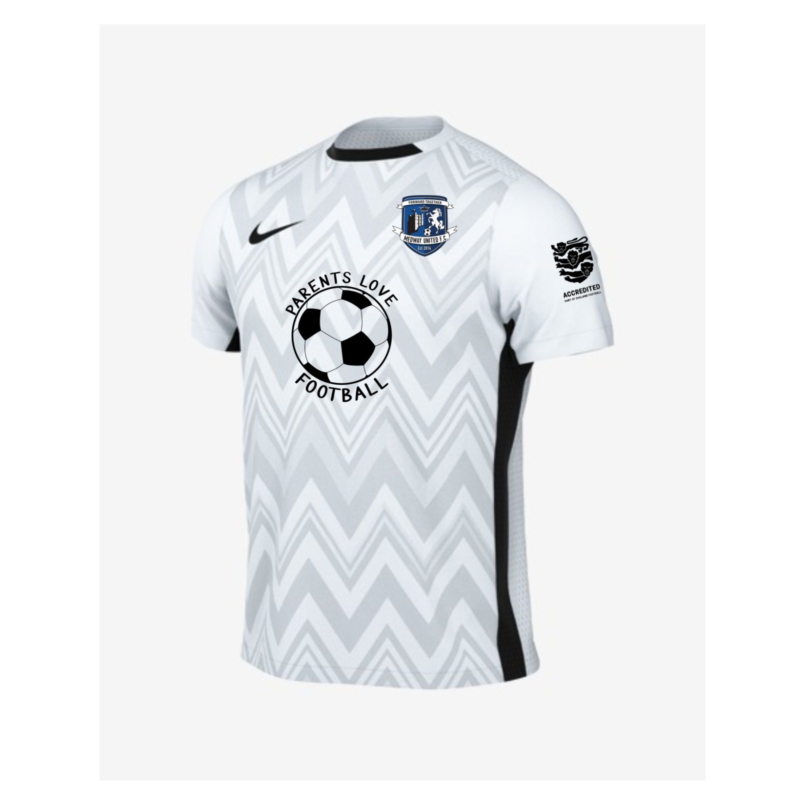 Nike Dri-FIT Challenge V Jersey - White/Black