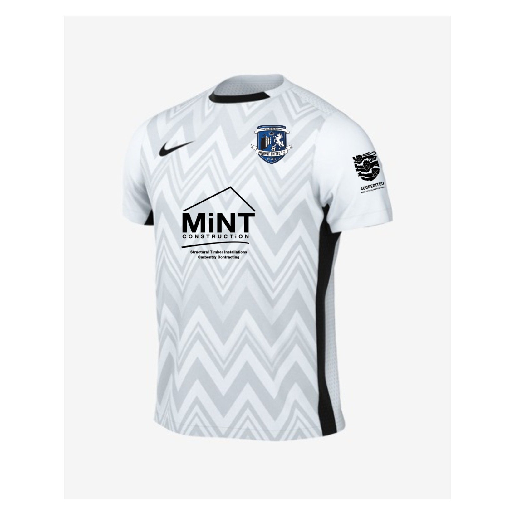 Nike Dri-FIT Challenge V Jersey - White/Black