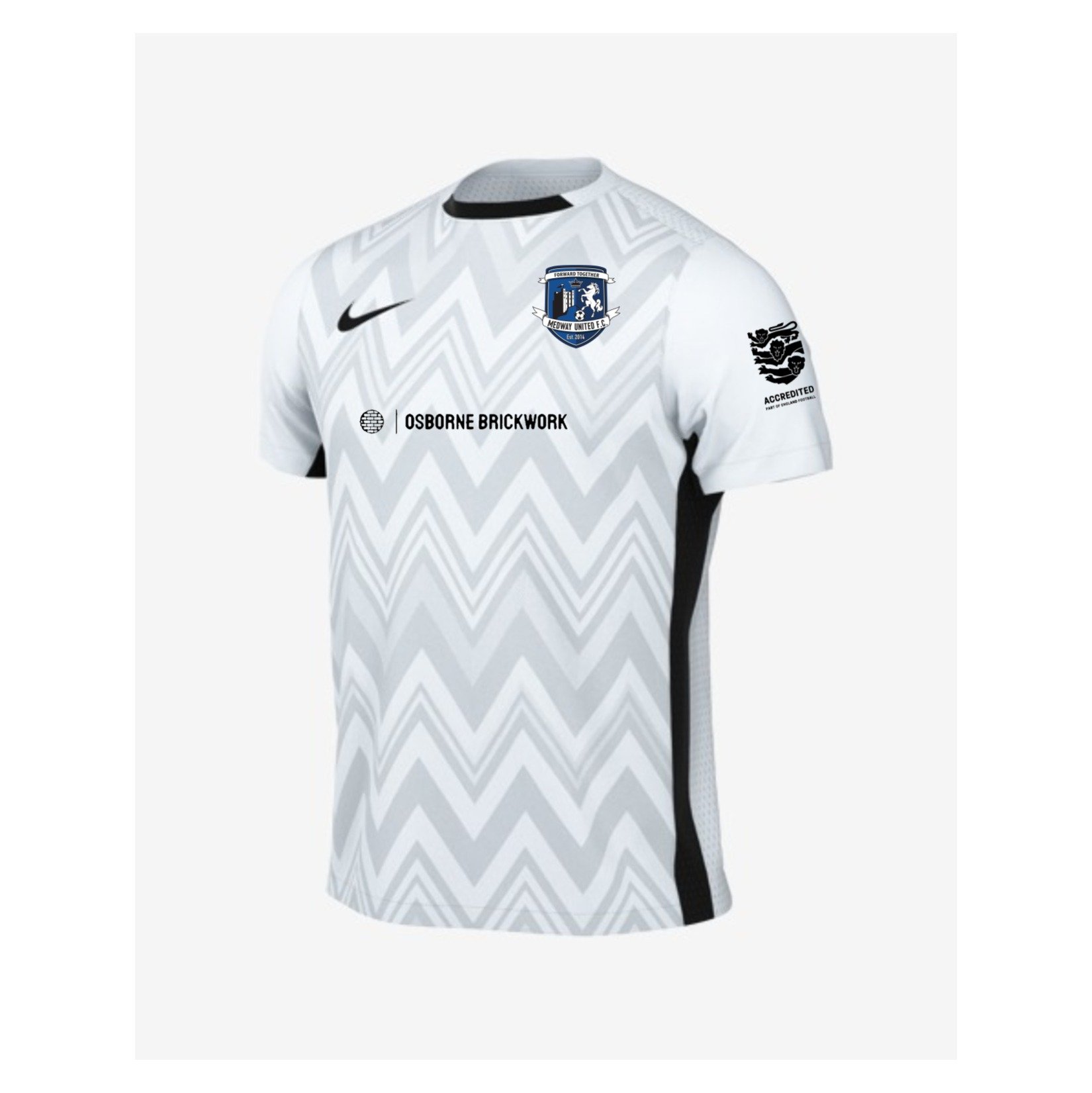 Nike Dri-FIT Challenge V Jersey - White/Black
