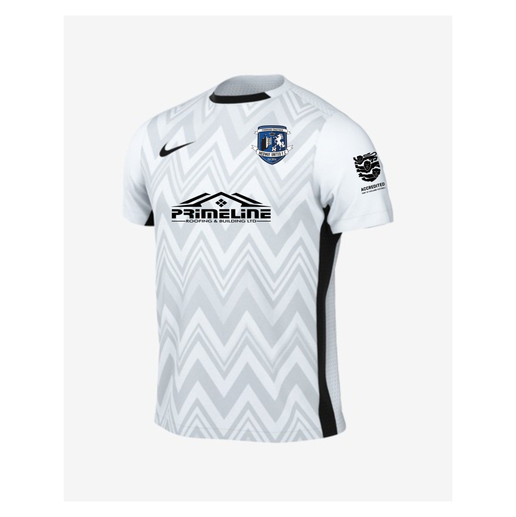 Nike Dri-FIT Challenge V Jersey - White/Black