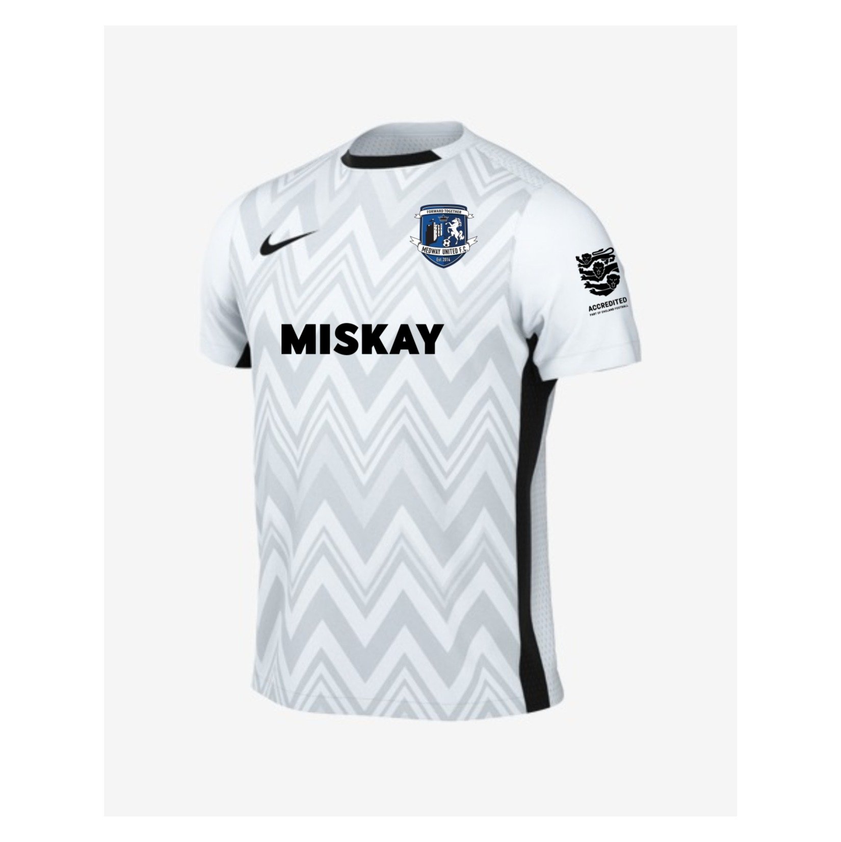 Nike Dri-FIT Challenge V Jersey - White/Black