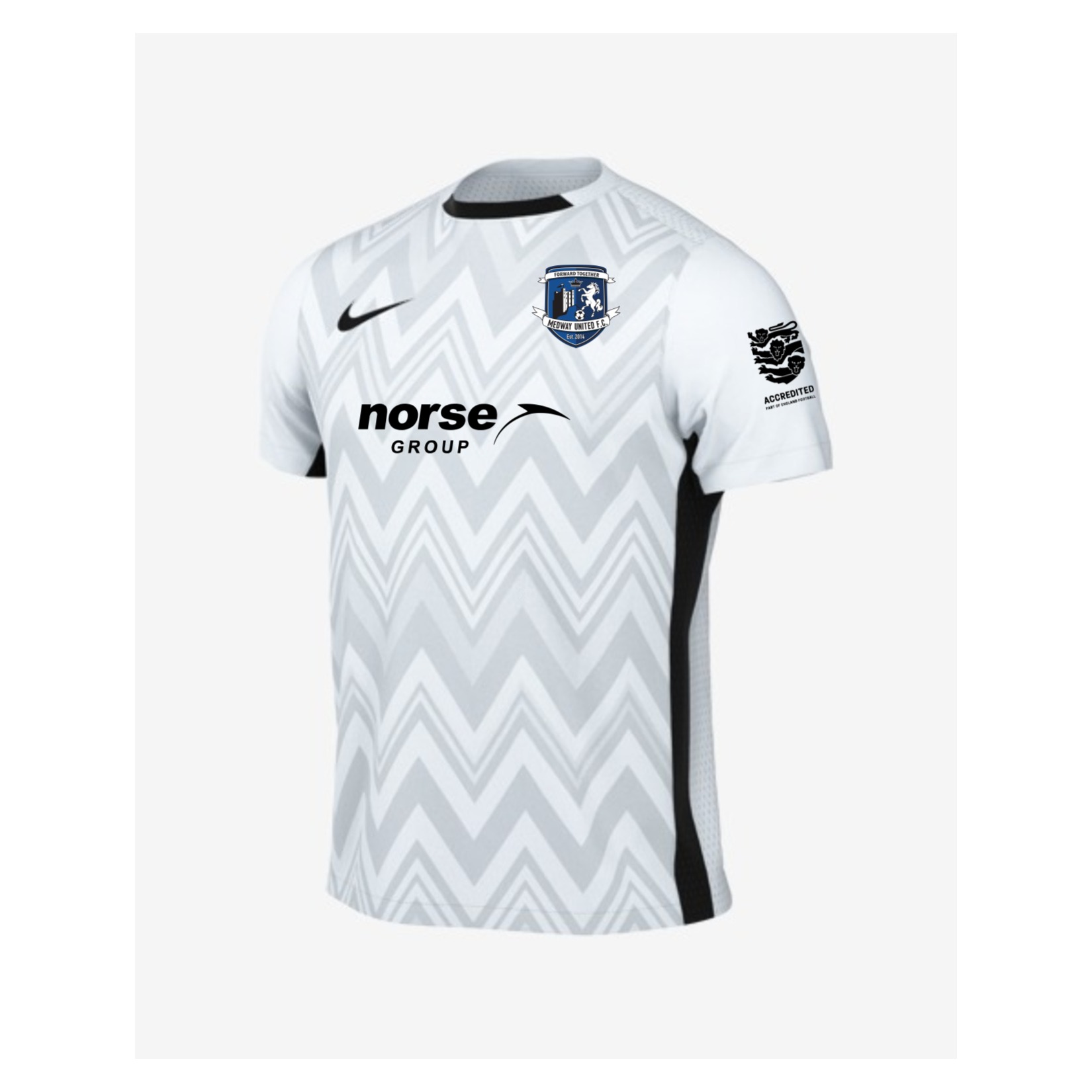 Nike Dri-FIT Challenge V Jersey - White/Black