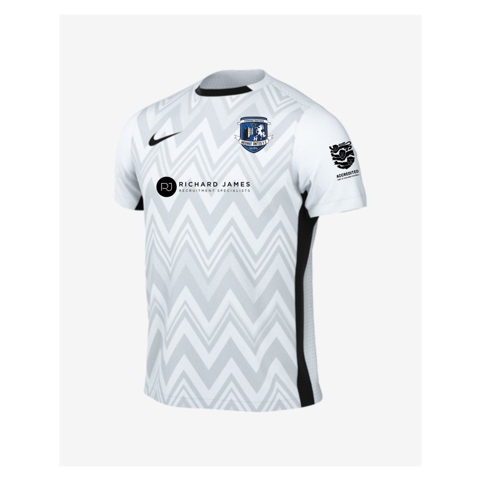 Nike Dri-FIT Challenge V Jersey - White/Black