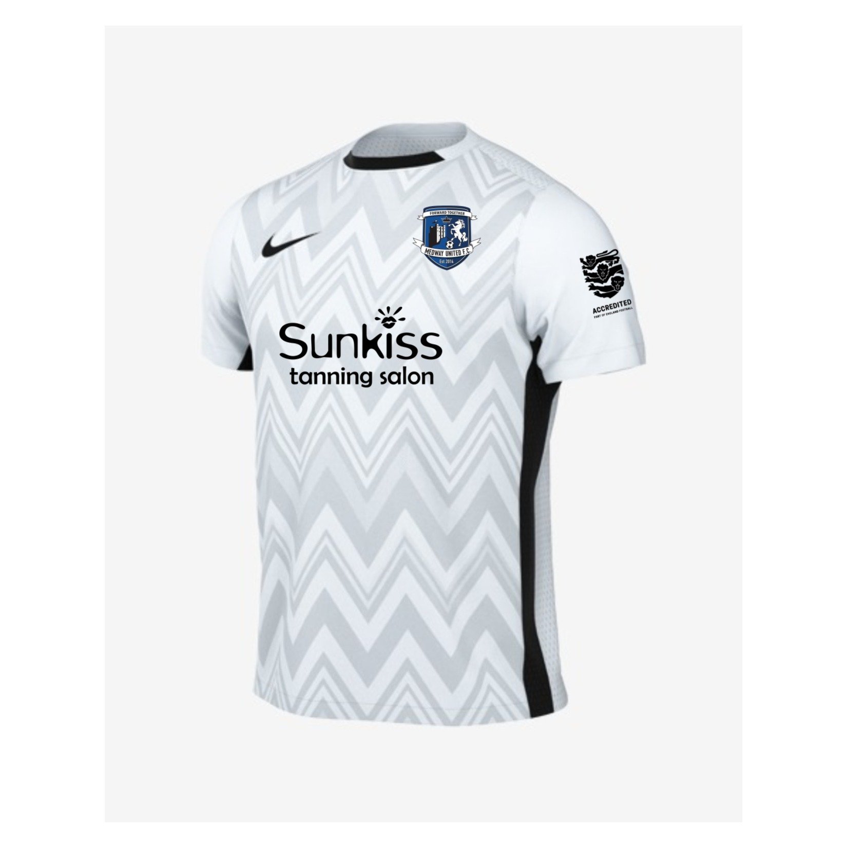 Nike Dri-FIT Challenge V Jersey - White/Black