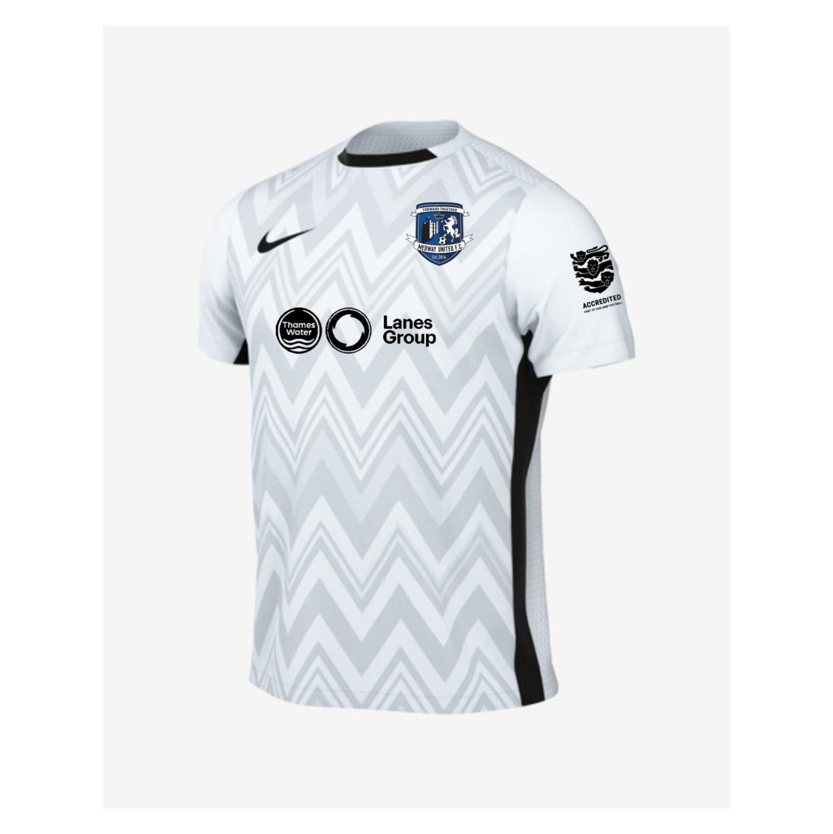 Nike Dri-FIT Challenge V Jersey - White/Black