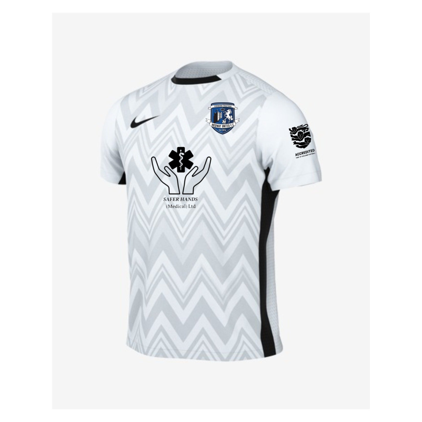 Nike Dri-FIT Challenge V Jersey - White/Black