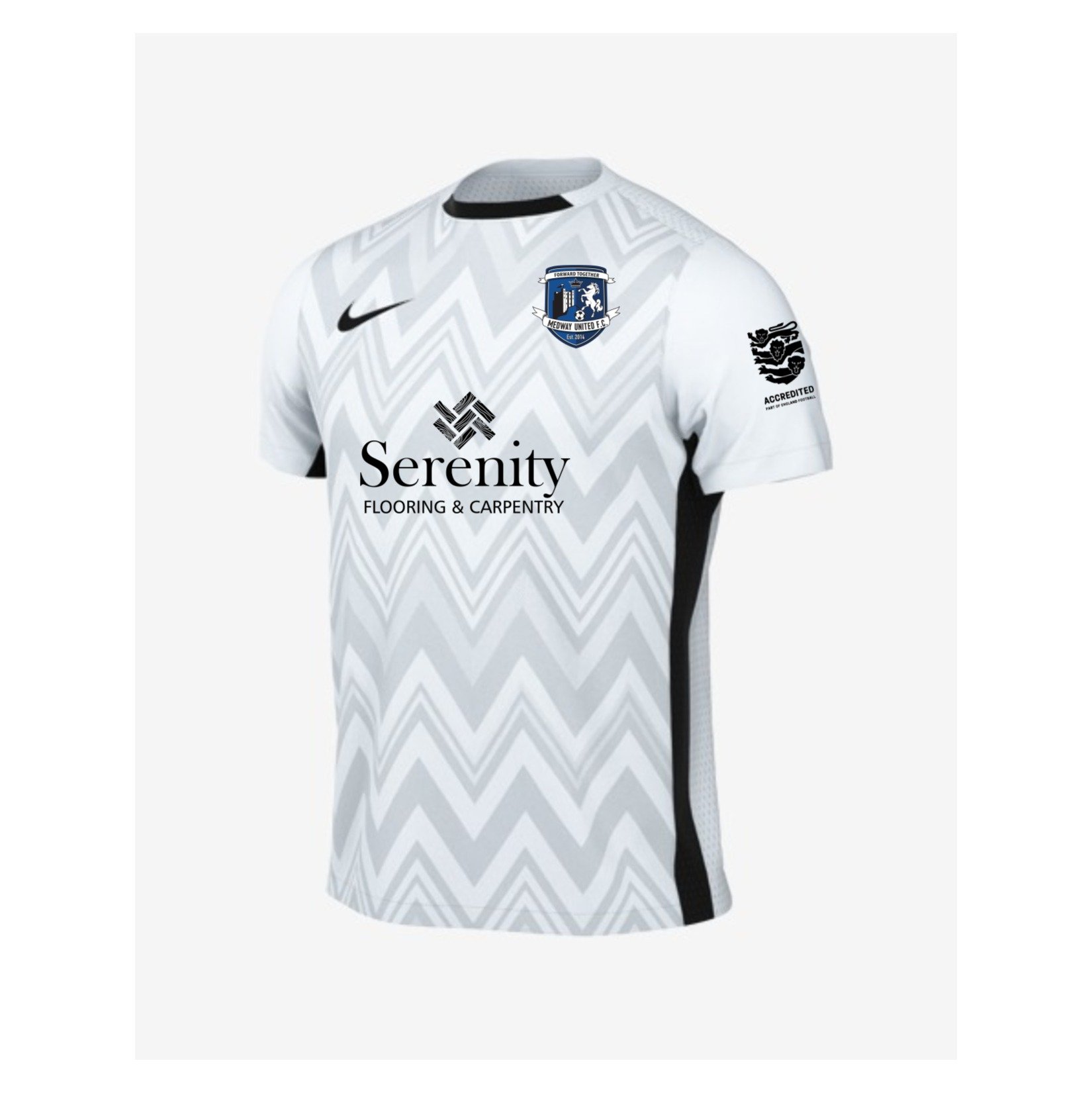 Nike Dri-FIT Challenge V Jersey - White/Black