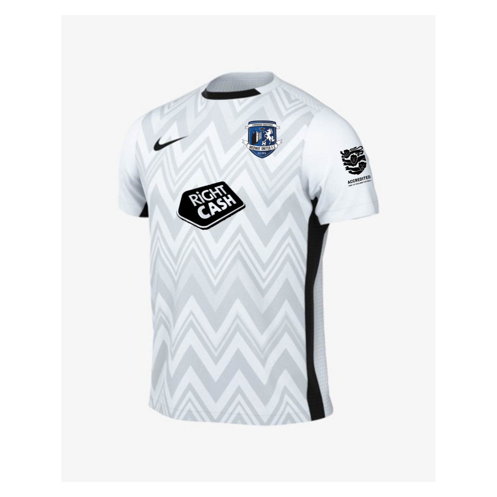Nike Dri-FIT Challenge V Jersey - White/Black