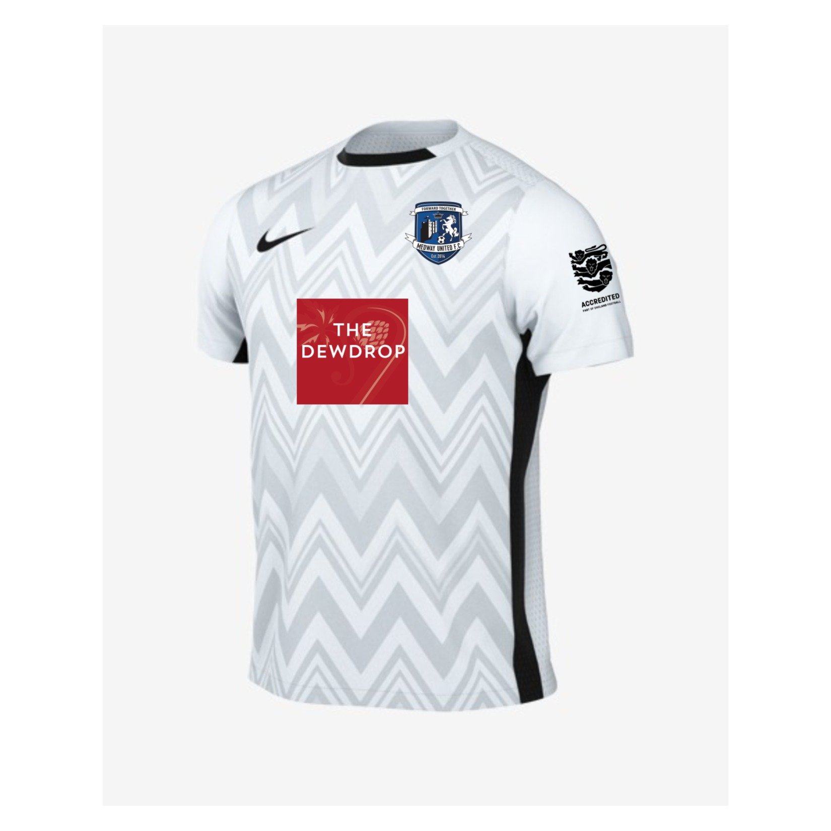 Nike Dri-FIT Challenge V Jersey - White/Black