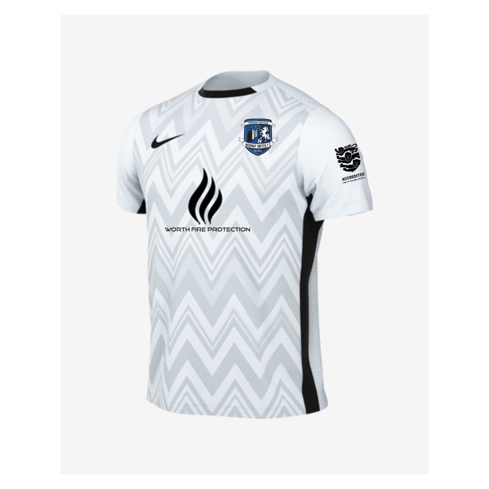 Nike Dri-FIT Challenge V Jersey - White/Black