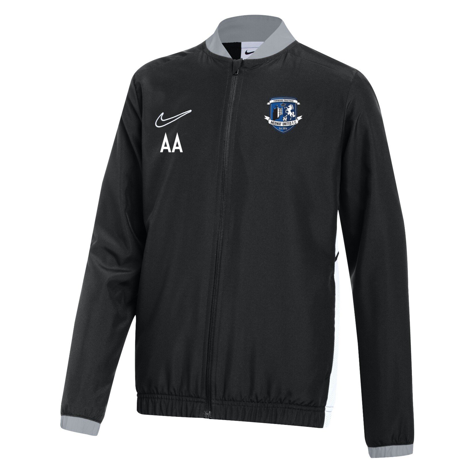 Nike Dri-FIT Academy 25 Woven Track Jacket - Black/White/White