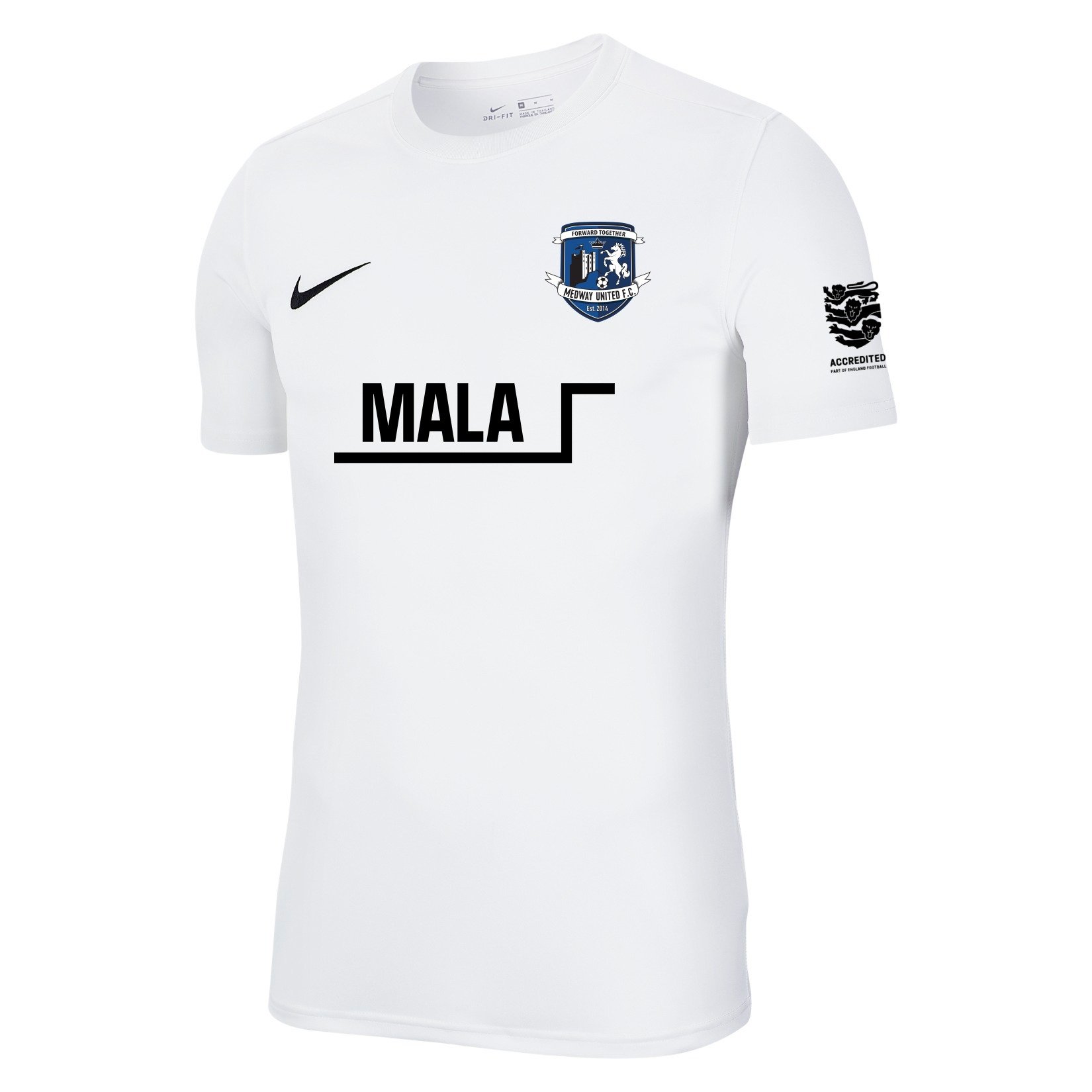 Nike Park VII Dri-FIT Short Sleeve Shirt - White/Black
