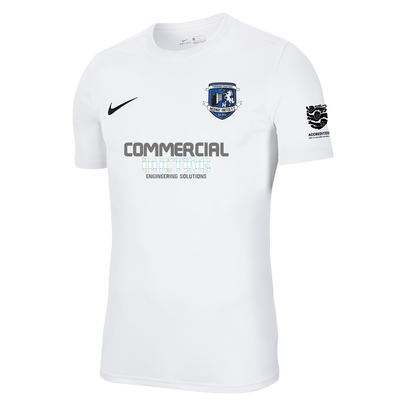 Nike Park VII Dri-FIT Short Sleeve Shirt - White/Black