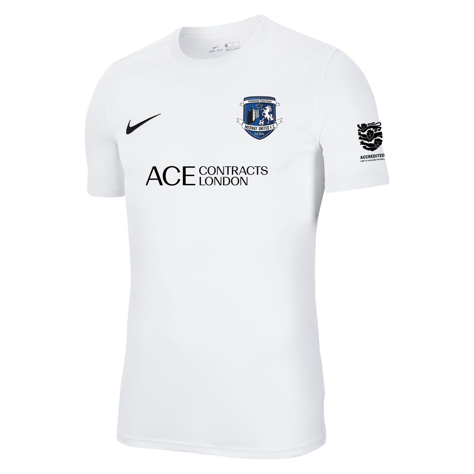 Nike Park VII Dri-FIT Short Sleeve Shirt - White/Black