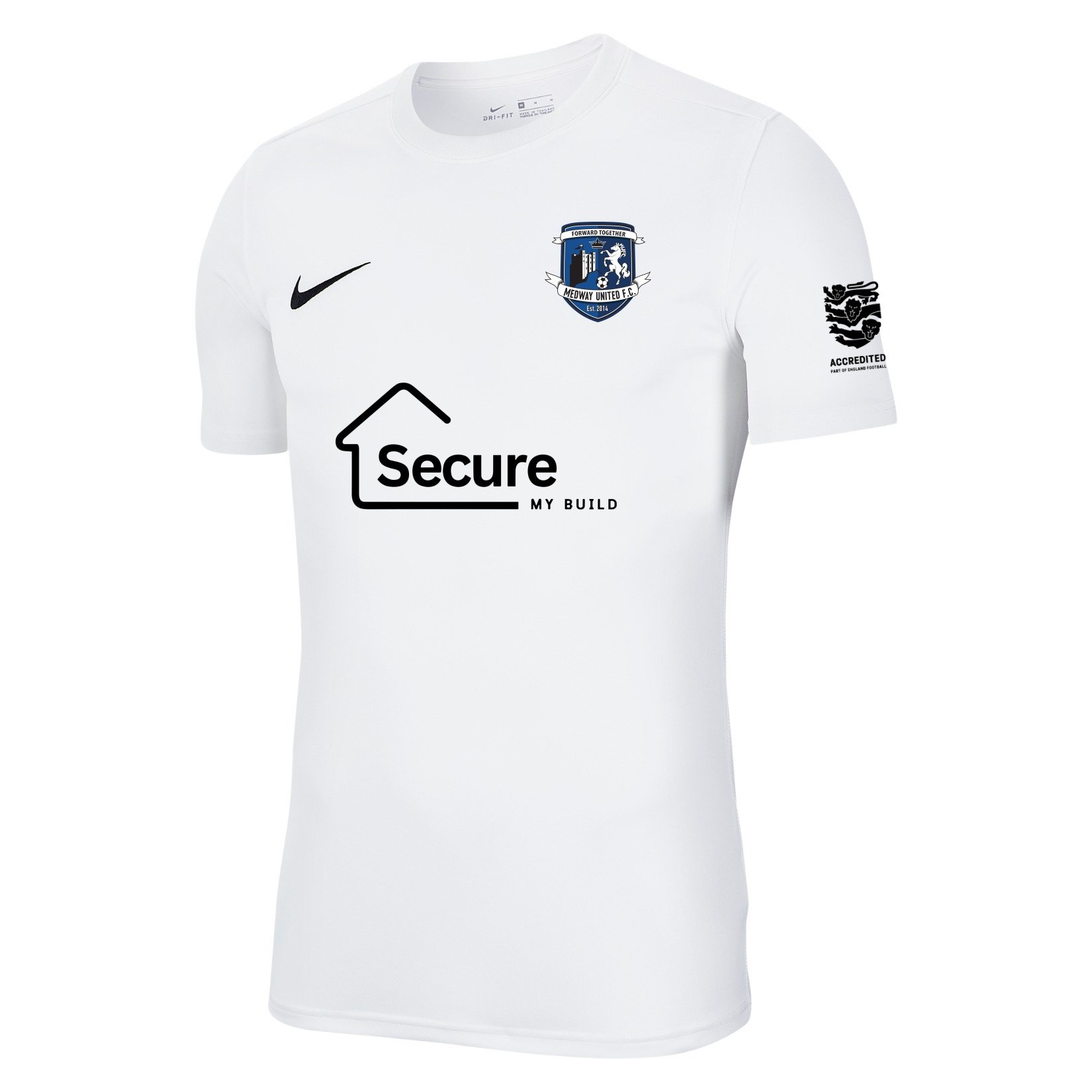 Nike Park VII Dri-FIT Short Sleeve Shirt - White/Black