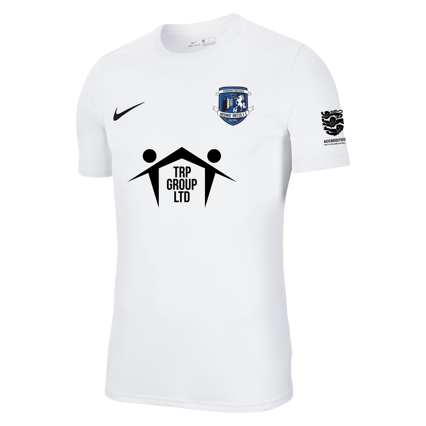 Nike Park VII Dri-FIT Short Sleeve Shirt - White/Black