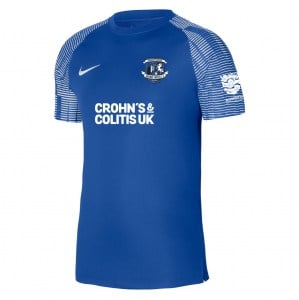 Nike Academy Short Sleeve Jersey - Royal Blue/White/White