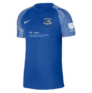 Nike Academy Short Sleeve Jersey - Royal Blue/White/White