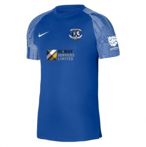 Nike Academy Short Sleeve Jersey - Royal Blue/White/White