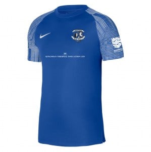 Nike Academy Short Sleeve Jersey - Royal Blue/White/White