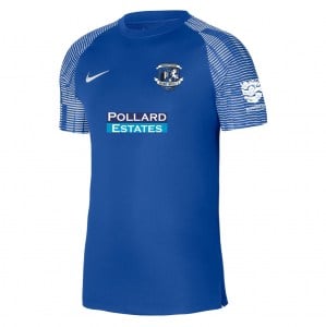 Nike Academy Short Sleeve Jersey - Royal Blue/White/White