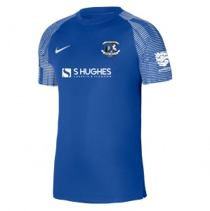 Nike Academy Short Sleeve Jersey - Royal Blue/White/White