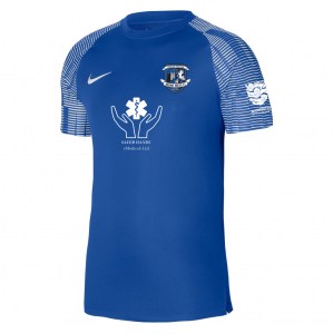 Nike Academy Short Sleeve Jersey - Royal Blue/White/White