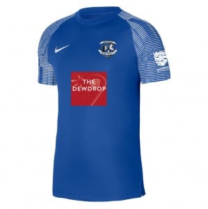 Nike Academy Short Sleeve Jersey - Royal Blue/White/White