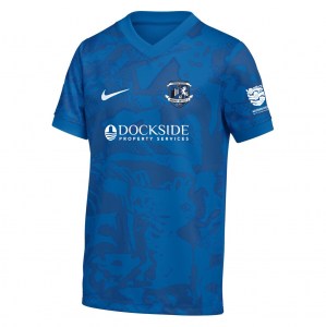 Nike Dri-FIT Precision VII Jersey - Royal Blue/Obsidian/Obsidian/White