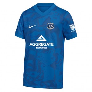 Nike Dri-FIT Precision VII Jersey - Royal Blue/Obsidian/Obsidian/White